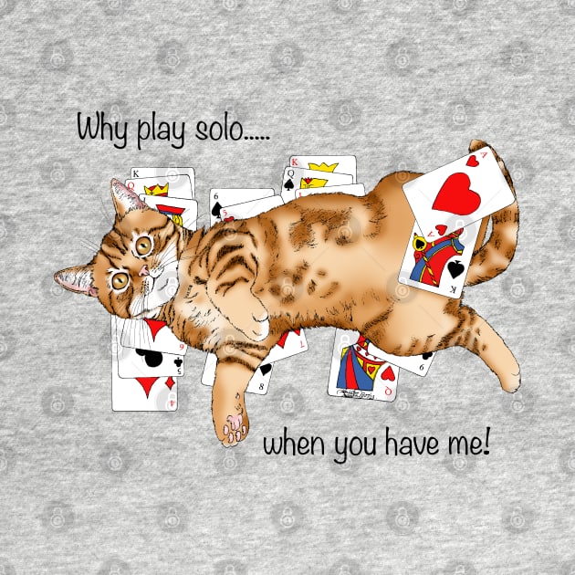 Solitaire Kitty by tigressdragon